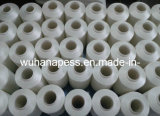 Cheaper Raw White Thread, 100% Polyester Embroidery Thread