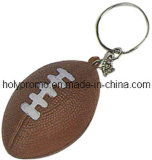PU Stress Rugby Ball with Key Ring