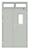 White Glass Fireproof Doors (DA-5007)