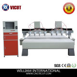 Multi-Heads CNC Woodworking CNC Wood Machinery CNC Router (VCT-2030W-2Z-8H)