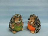 Hedgehog Shape Ceramic Crafts (LOE2537-C11)