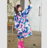 New Style Camouflage PVC Raincoat for Kids