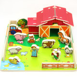 Wooden Farm Toys for Children