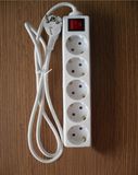 Euro/German Type Power Socket with Surge Protection (BK05)