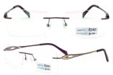 2015 Fashion Titanium Rimless Eyeglasses (BJ12-297)