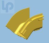 Down Elbow Optical Cable Tray Parts