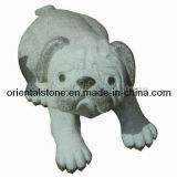 Grey Granite Stone Animal Garden Sculpture