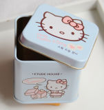 Hello Kitty Square Tin Box Gift Boxes