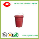 Plastic Bucket with Handle Cl-8891