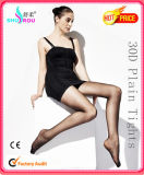 Fashion Sexy 30d Plain Tights Pantyhose Leggings Silk Socks Stockings for R Women (SR-1261)