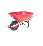 Wooden Handle and Big Tray for Wheelbarrow (WH6600)