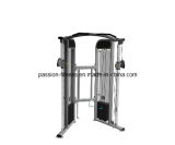 Dual Adjustable Pulley Free Weight Commercial Fitness/Gym Equipment with SGS