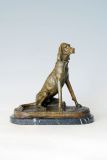 Bronze Animal Sculpture, Dog Statue (TPAL-110)