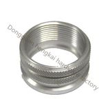 Aluminum CNC Part with Knurling (HK280)