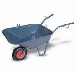 Steel Tray and Single One Air Wheel Wheel Barrow