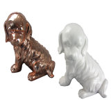 Animal Shaped Porcelain Craft, Ceramic Dog 6531