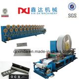 Automatic Smoking Paper Gluing Slitting Folding Cigarette Rolling Tissue Machine