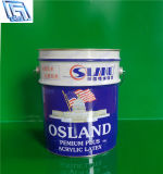 16L Paint Pail/Metal Pail for Paint with Lid and Handle