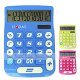 12 Digits Dual Power Desktop Calculator with Big LCD Display and Big Keys (LC201-12D)