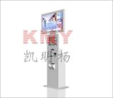 High Resolution 42 Inch Indoor Floor-Standing Advertising LCD Display Kiosk