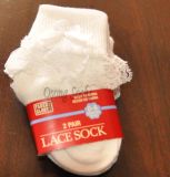 Baby Lace Turn Cuff Socks