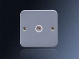 Isolated Coaxial Socket, Single Outlet