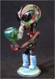 Cool Robot Glass Smoking Pipe Colorful Fashionable Popular