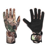 Battery Heated Hunting Glove for Outdoor Sport, Hunting, Fishing, Realtree Material, Personal Design.