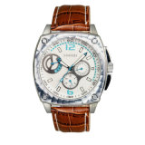 Men Watch (leather band blue digit) (SS0045)