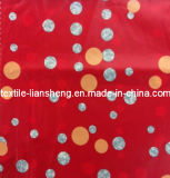 Polyester Printed Dots Woven Fabric (LS-A172)