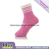 OEM Socks Exporter Custom Logo Cotton Lady Women's Terry Socks (HX-069)