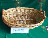 Natural Round Willow Tray (26102#)