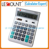 12 Digits Dual Power Large Desktop Calculator with Tilted Acrylic Screen and Rounding Selection and Decimal Selection (LC217)