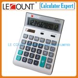 12 Digits Dual Power Large Desktop Calculator with Tilted Acrylic Screen and Rounding Selection and Decimal Selection (LC217)