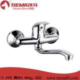 40mm Brass Body Single Lever Sink Wall Faucet