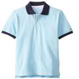 Light Blue100% Hemp Polo Shirt