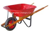 Wood Handle Wheel Barrow