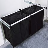 Pull out Aluminum Frame Nylon Laundry Hamper (207791900)