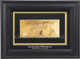 Gold Banknote (one sided) - Saudi Arabia 100 (JKD-1GBF-13)