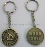 Key Chain in Antique Bronze Plating