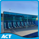 VIP Soccer Team Shelter / Dugout Seating for Football Pitch