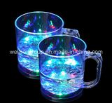 LED Flashing Beer Mug/Straight Cup with Handle