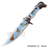 Goat Hunting Knives Camping Knife Tactical Survival Knife 34cm