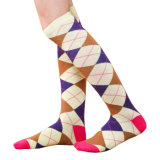 Women's Cotton Crew Knee-High Stockings Socks (TA203)