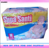 Supa Santi Disposable Baby Diapers with Elastic Waist Band