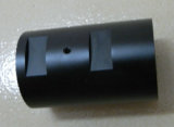 CNC Machining Aluminum Black Anodised Cylindrical Micro Block for Robot Parts