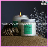 Decorative Scented Soy Jar Candle with Lid