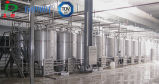 Stainless Steel Sanitary Milk/Drink/Beverage Heating and Cooling Jacketed Tank