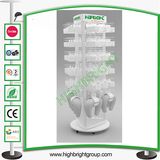 3-Sided Rotating Gridwall Display Stand