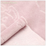 80 20 Cotton Polyester Jacquard Velvet Fabric for Infant Apparels
